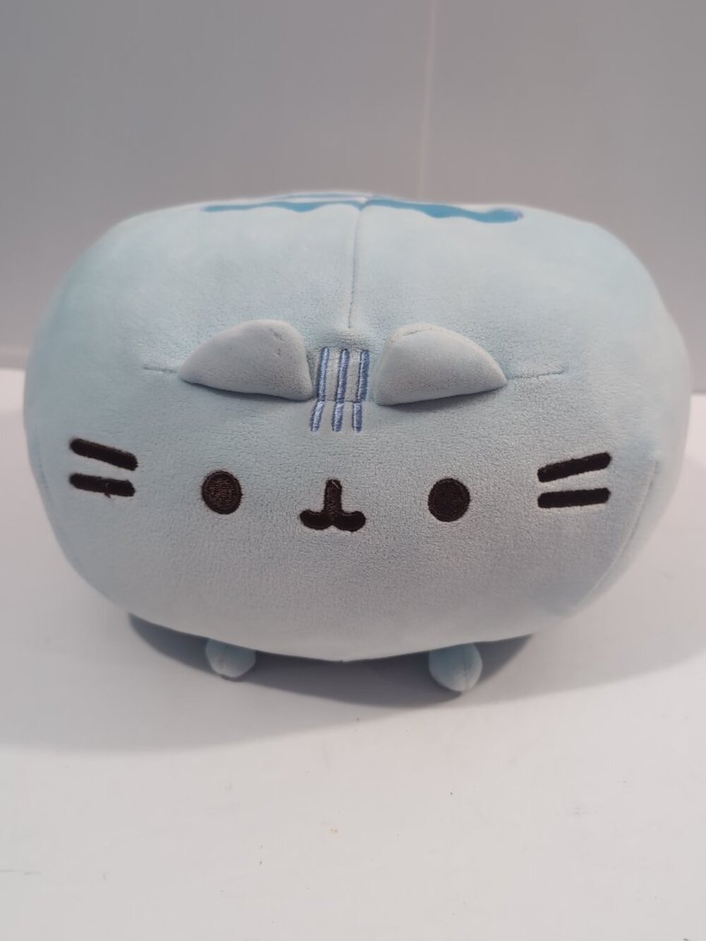 PUSHEEN Squisheen 2021 Round Cat Mochi Blue Soft Plush 11 Inches Squishy GUND